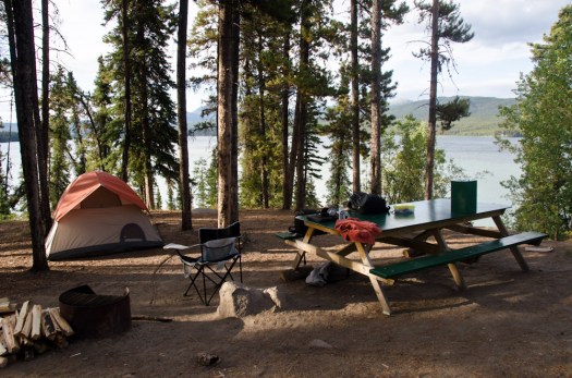My tent, in the Yukon