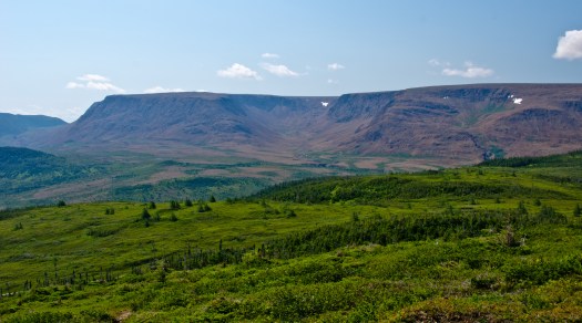 The view of the Tablelands from the Lookout Trail