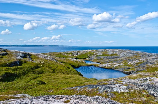 Nothing more classic Canadian than the views hiking around Battle Harbour Island.