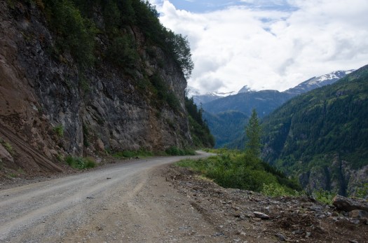 The Road to the Salmon Glacier